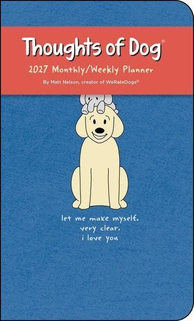 Produktbild: Thoughts of Dog 2027 Monthly/Weekly Planner Calendar