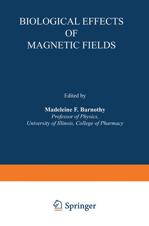 Produktbild: Biological Effects of Magnetic Fields