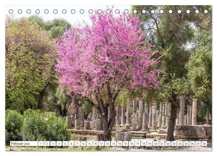 Produktbild: I love Greece (Tischkalender 2026 DIN A5 quer), CALVENDO Monatskalender