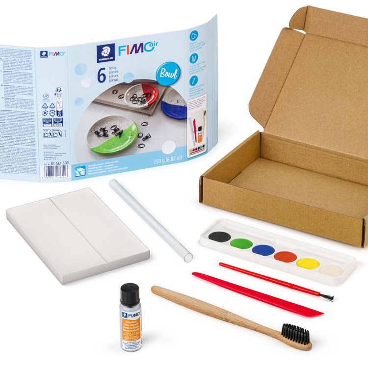 Produktbild: STAEDTLER Modelliermasse Set FIMOair bowl, Design-Schalen, lufttrocknend