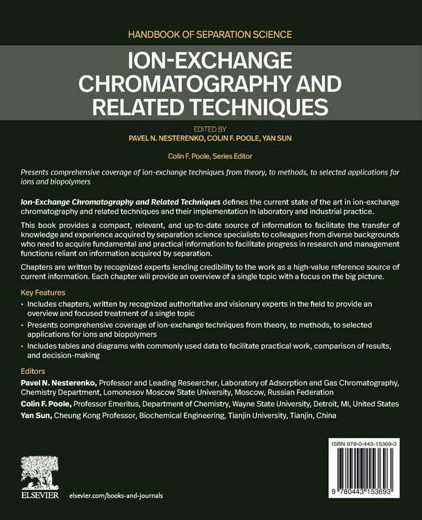 Produktbild: Ion-Exchange Chromatography and Related Techniques