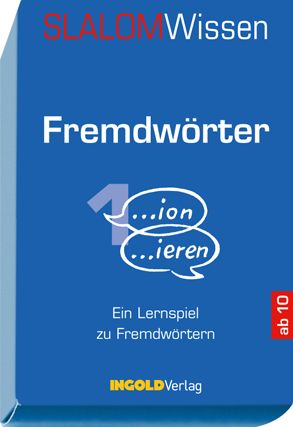 Produktbild: SLALOMWissen - Fremdw&ouml;rter 1
