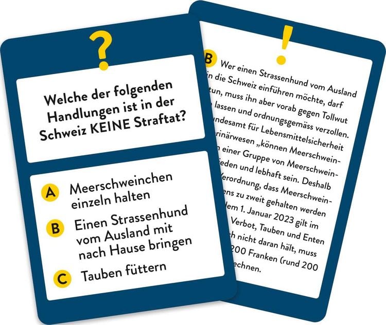 Produktbild: Wer h&auml;tte das gedacht?! Das Unn&uuml;tzes-Wissen-Quiz Schweiz