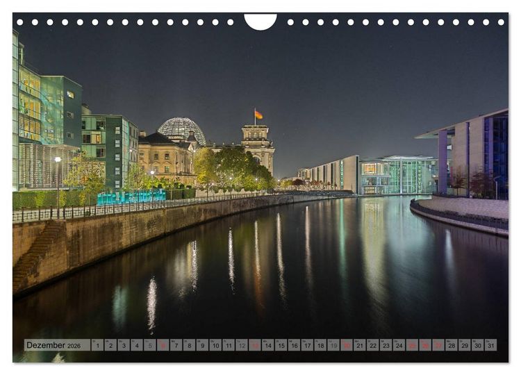 Produktbild: Berlin - fotografiert von Michael Allmaier (Wandkalender 2026 DIN A4 quer), CALVENDO Monatskalender