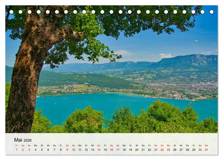 Produktbild: Frankreichs Natursch&ouml;nheiten (Tischkalender 2026 DIN A5 quer), CALVENDO Monatskalender