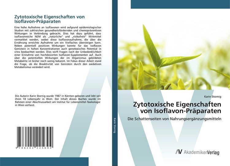 Produktbild: Zytotoxische Eigenschaften von Isoflavon-Pr&auml;paraten