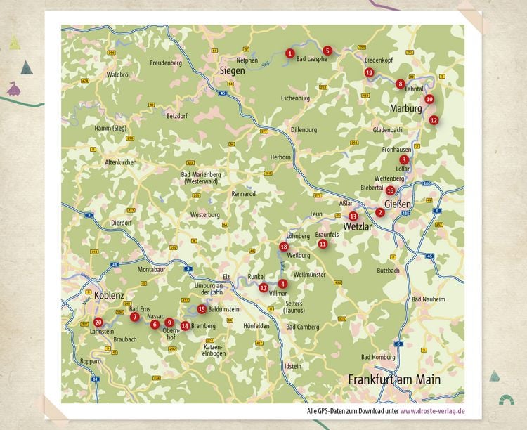 Produktbild: Lahntal. Wandern für die Seele