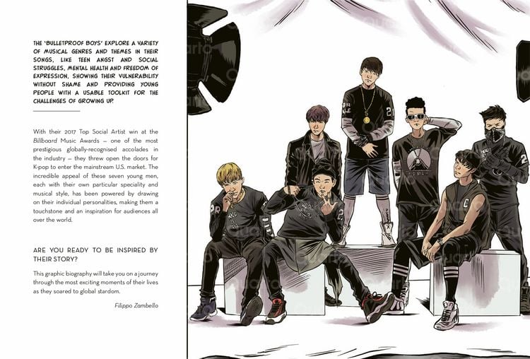 Produktbild: BTS: Die Graphic Novel Biografie