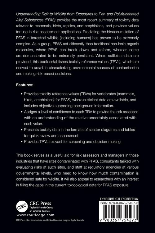Produktbild: Understanding Risk to Wildlife from Exposures to Per- and Polyfluorinated Alkyl Substances (PFAS)