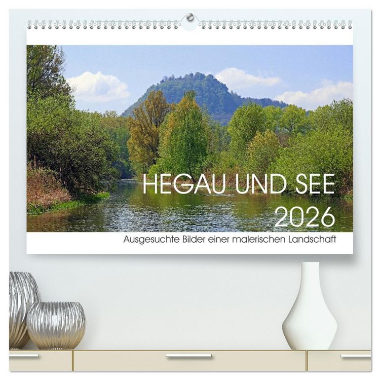 Produktbild: Hegau und See (hochwertiger Premium Wandkalender 2026 DIN A2 quer), Kunstdruck in Hochglanz