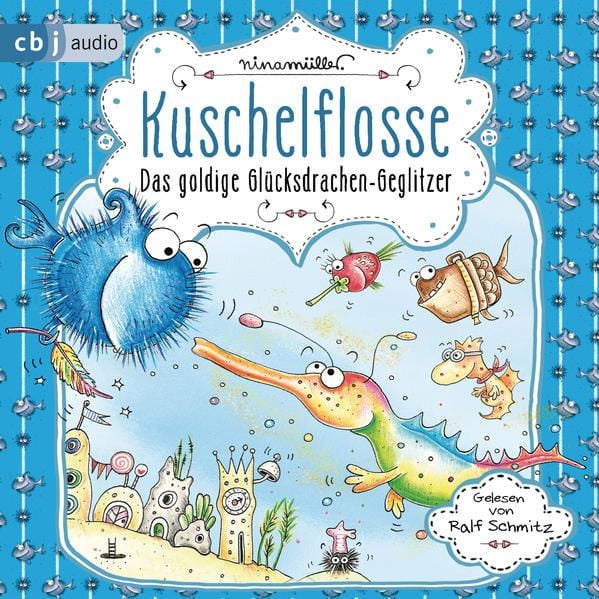Produktbild: Kuschelflosse - Das goldige Gl&uuml;cksdrachen-Geglitzer