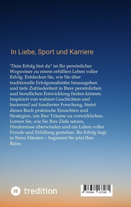 Produktbild: Dein Erfolg bist Du