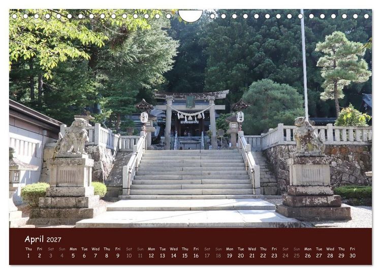 Produktbild: Japan - modern and traditional (Wall Calendar 2027 DIN A4 landscape), CALVENDO 12 Month Wall Calendar