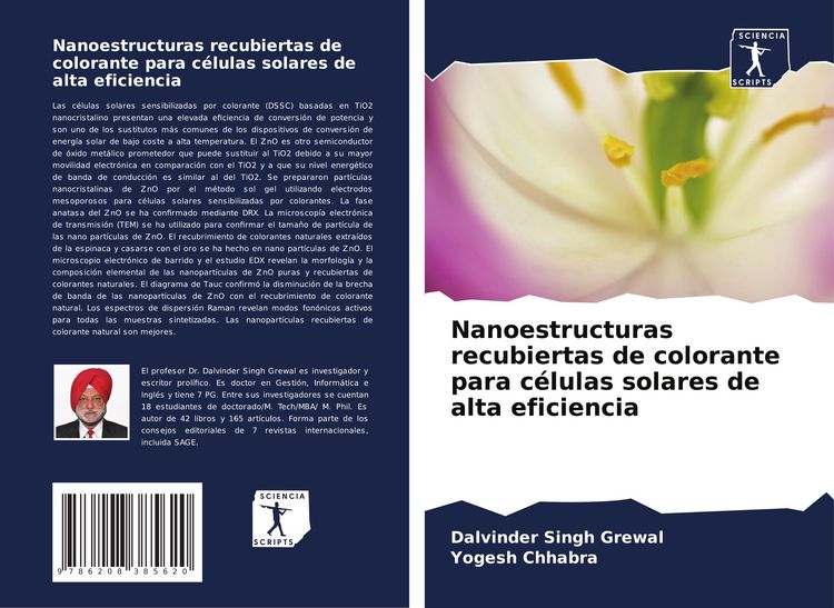 Produktbild: Nanoestructuras recubiertas de colorante para c&eacute;lulas solares de alta eficiencia
