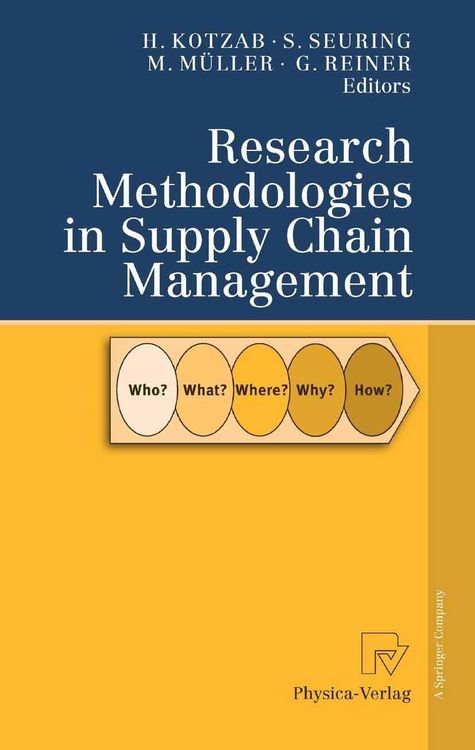 Produktbild: Research Methodologies in Supply Chain Management