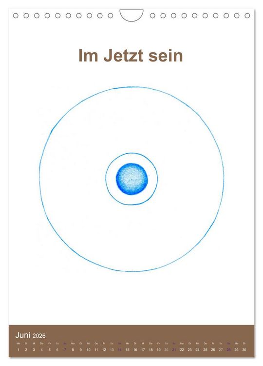 Produktbild: Delfinheilsymbole (Wandkalender 2026 DIN A4 hoch), CALVENDO Monatskalender