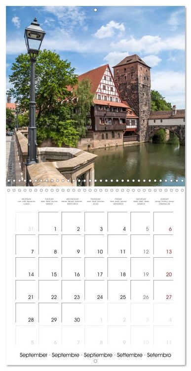 Produktbild: GERMANY Urban views and scenery (Wall Calendar 2026 12 &times; 12 Inch) CALVENDO 12 Month Wall Calendar
