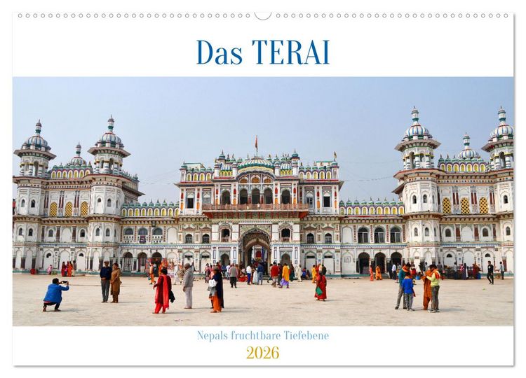 Produktbild: Das TERAI, Nepals fruchtbare Tiefebene (Wandkalender 2026 DIN A2 quer), CALVENDO Monatskalender