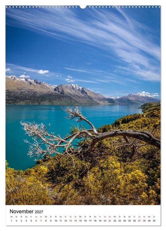 Produktbild: Mein Traumland Neuseeland (Wandkalender 2027 DIN A2 hoch), CALVENDO Monatskalender