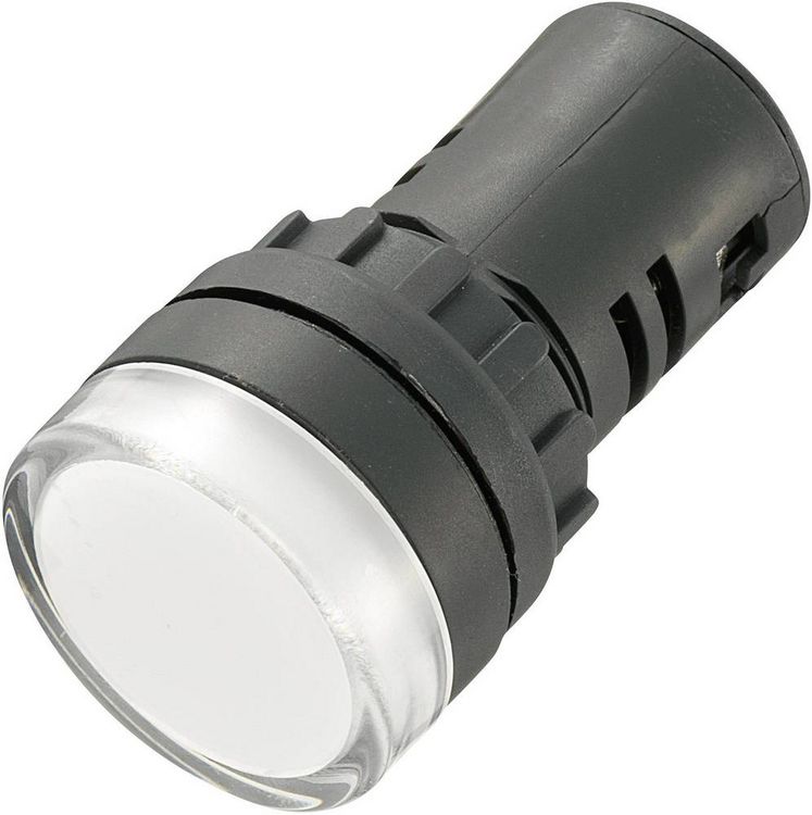 Produktbild: TRU Components 140401 LED-Signalleuchte Wei&szlig; 230 V/AC