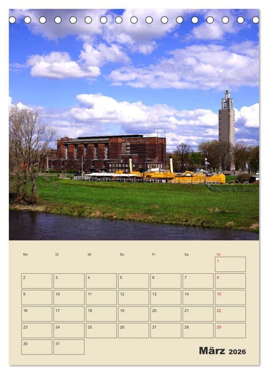 Produktbild: Komm nach Magdeburg (Tischkalender 2026 DIN A5 hoch), CALVENDO Monatskalender