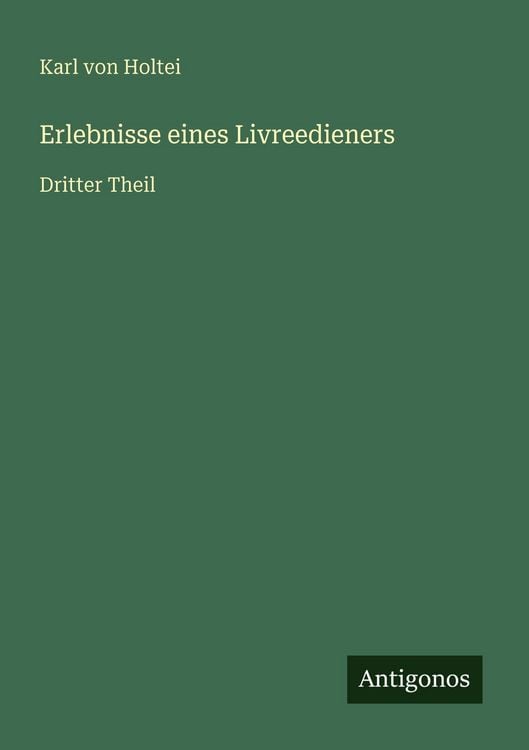 Produktbild: Erlebnisse eines Livreedieners