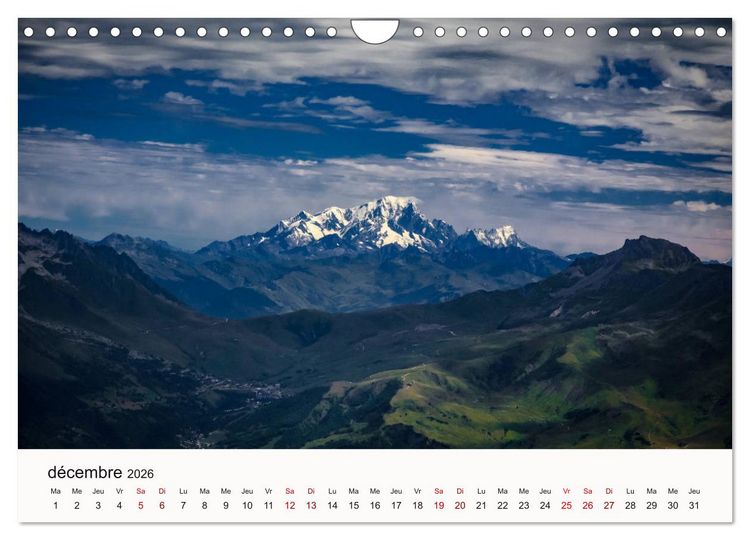 Produktbild: Autour de Grenoble (Calendrier mural 2026 DIN A4 vertical), CALVENDO calendrier mensuel
