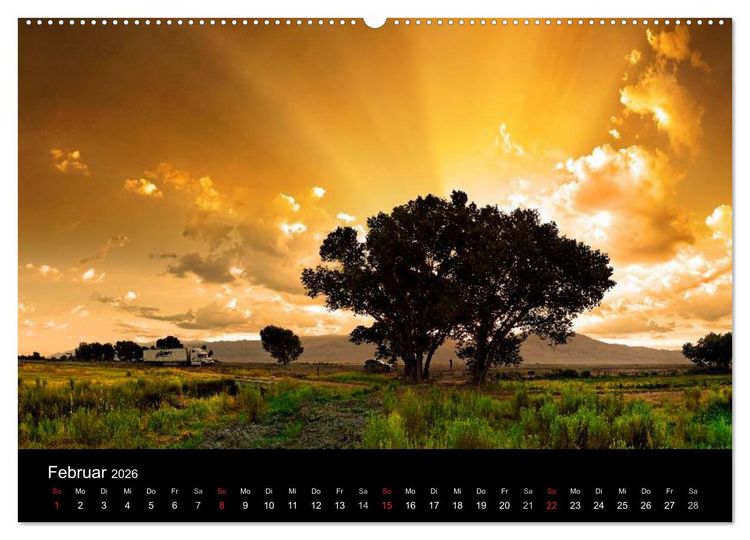 Produktbild: USA S&uuml;d-West (Wandkalender 2026 DIN A2 quer), CALVENDO Monatskalender