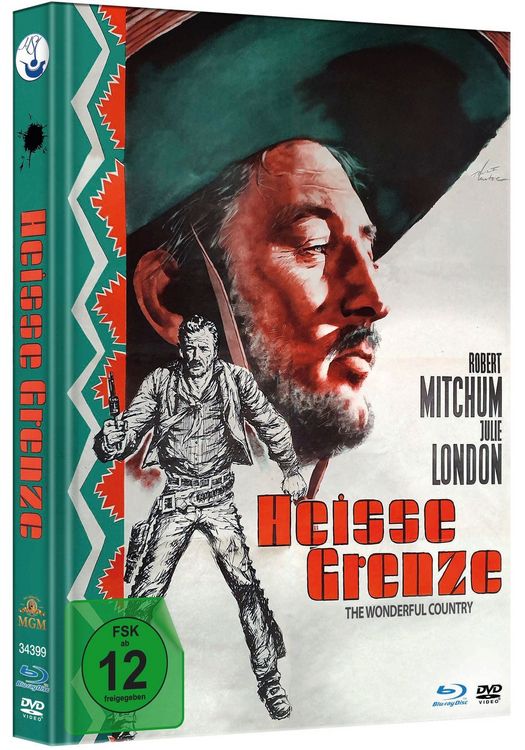 Produktbild: Hei&szlig;e Grenze - Limited Mediabook-Edition - Uncut (plus Booklet/HD neu abgetastet) (+ DVD)