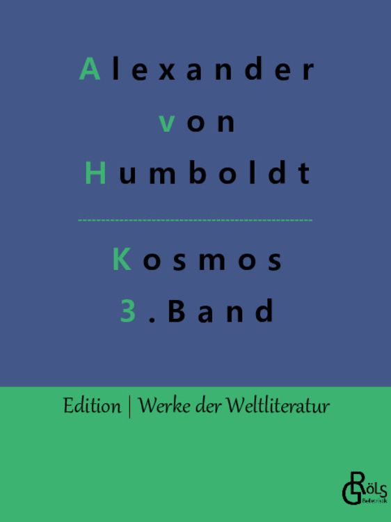Bild vom Artikel Kosmos Band 3 vom Autor Alexander Humboldt