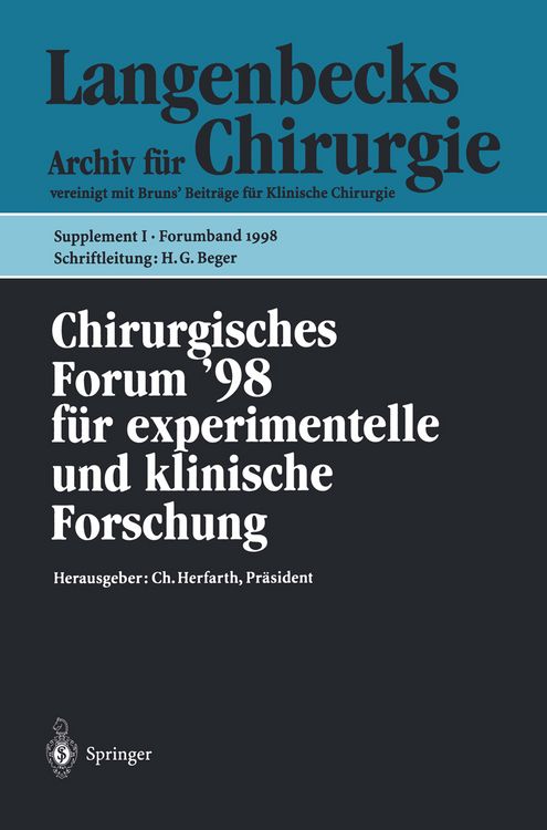 Produktbild: Chirurgisches Forum &rsquo;98