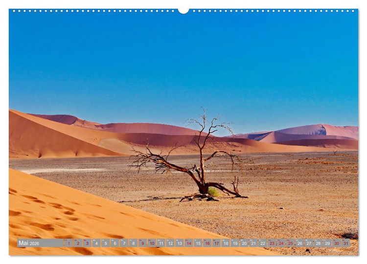 Produktbild: Namibia &ndash; Auf dem Weg ins Sossusvlei (Wandkalender 2026 DIN A2 quer), CALVENDO Monatskalender