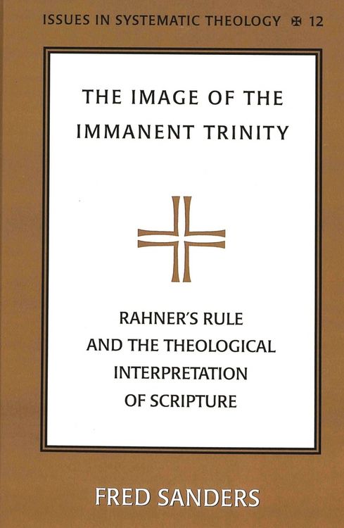 Produktbild: The Image of the Immanent Trinity