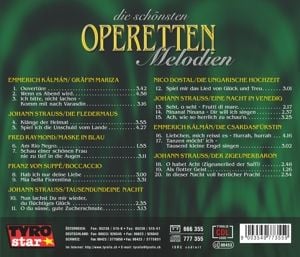 Produktbild: Die Sch&ouml;nsten Operetten-Melodien