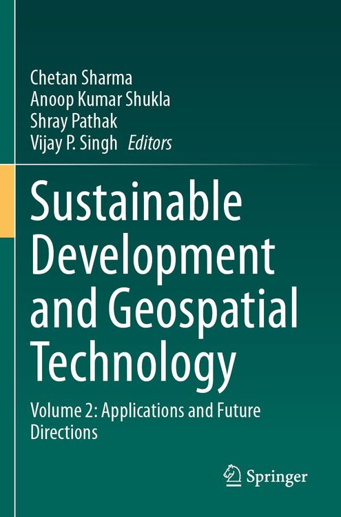 Produktbild: Sustainable Development and Geospatial Technology