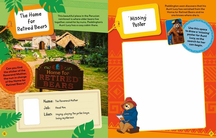 Produktbild: Paddington in Peru: Movie Sticker Activity Book