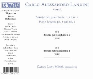 Produktbild: Landini: Klaviersonaten Nr. 1 und 2