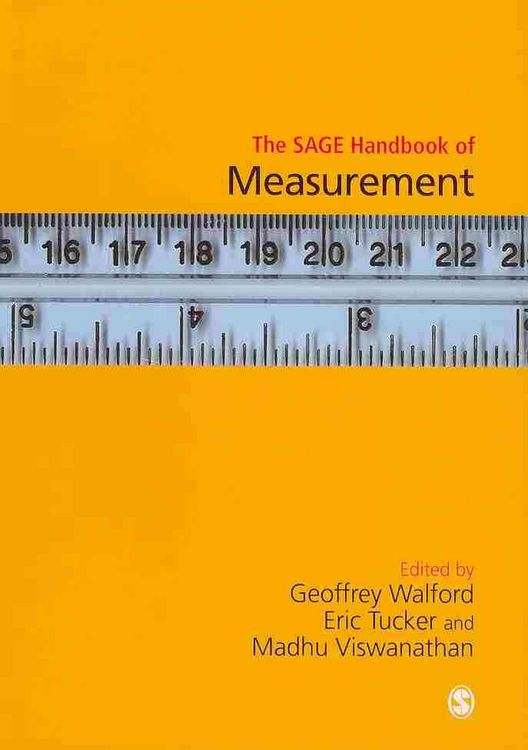 Produktbild: The Sage Handbook of Measurement