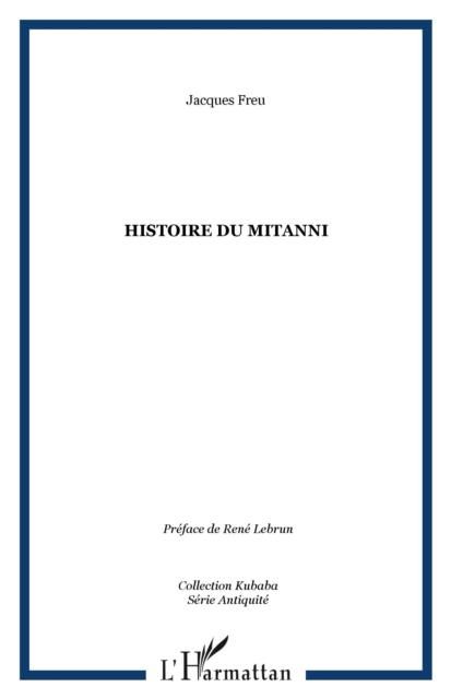 Produktbild: Histoire du mitanni