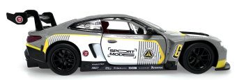 Produktbild: BMW M4 GT3 Diecast 1:24 grau inkl. Knopfzellen