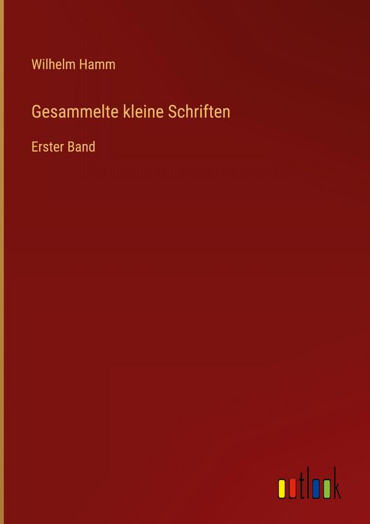 Produktbild: Gesammelte kleine Schriften