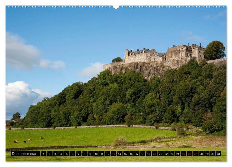 Produktbild: Schottland (Wandkalender 2026 DIN A2 quer), CALVENDO Monatskalender