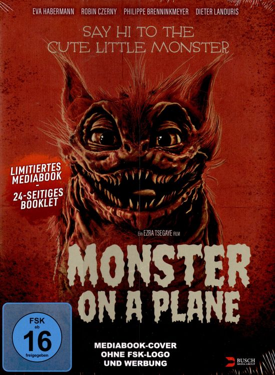 Produktbild: Monster on a Plane - 2-Disc Limited Edition Mediabook - Cover D (Blu-ray + Bonus-DVD)