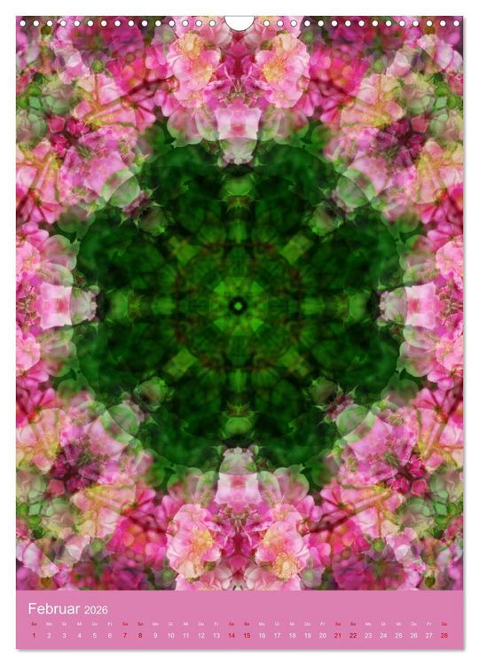 Produktbild: Meditative Pflanzenmandalas (Wandkalender 2026 DIN A3 hoch), CALVENDO Monatskalender