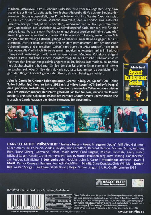 Produktbild: Smileys Leute - Agent in eigener Sache [2 DVDs]