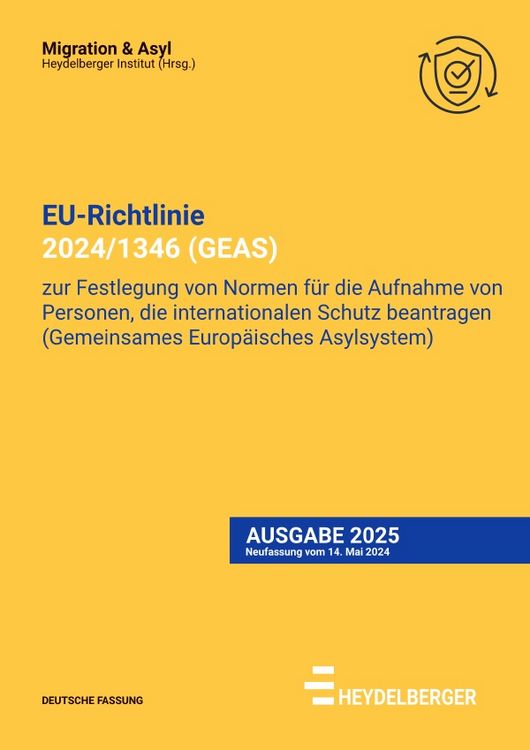 Produktbild: EU-Richtlinie 2024/1689 (GEAS)