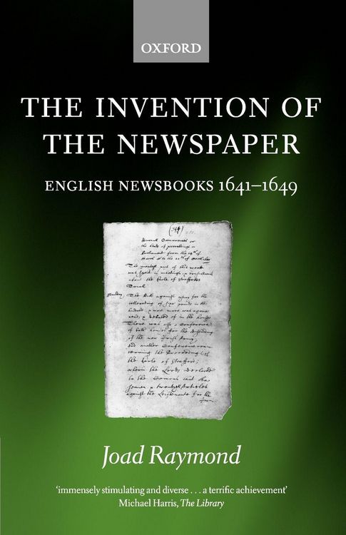 Produktbild: The Invention of the Newspaper