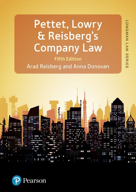 Produktbild: Pettet, Lowry & Reisberg's Company Law