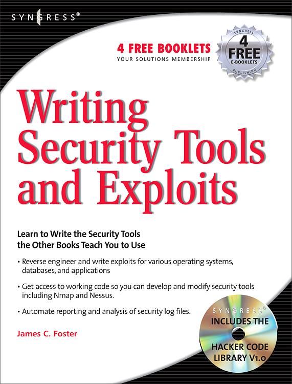 Produktbild: Writing Security Tools and Exploits