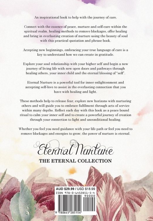 Produktbild: Eternal Nurture - An inspirational book to help with the journey of Care